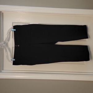 LOFT Black Crop Pants, Size 12 Curvy